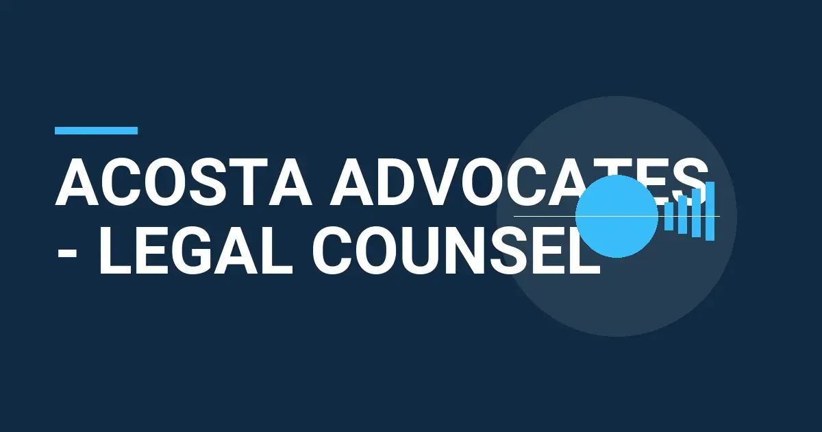 Acosta Advocates - Legal Counsel