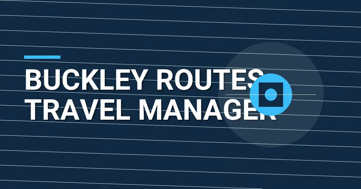 Buckley Routes Travel Manager