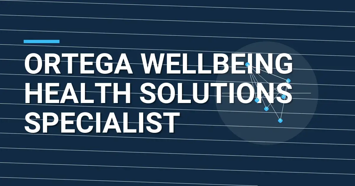 Ortega Wellbeing Health Solutions Specialist