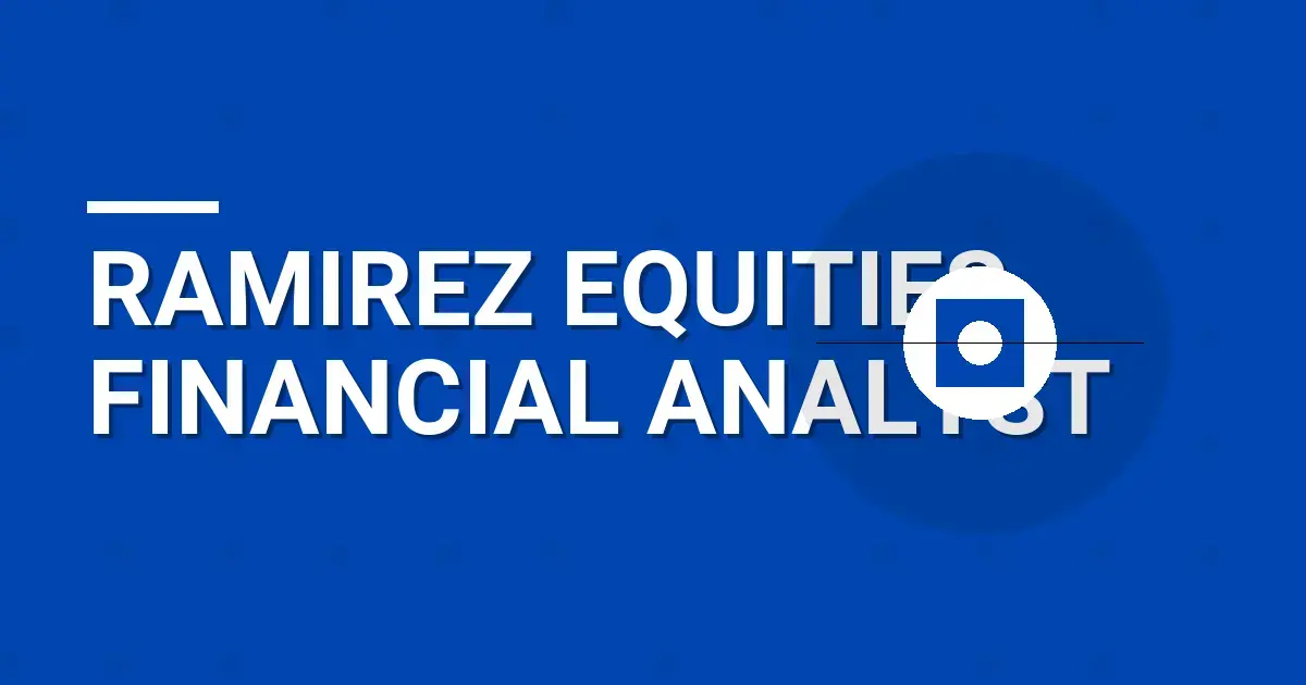 Ramirez Equities Financial Analyst
