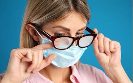 How to Stop Your Glasses from Fogging Up When Wearing a Mask