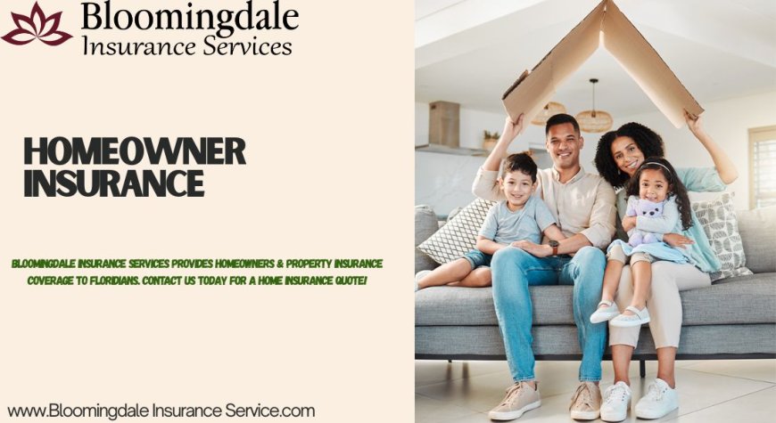 Trusted Homeowner Insurance by Bloomingdale Insurance Services