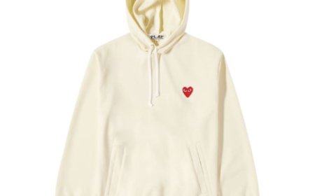 Fresh CDG Hoodie in Neutral Tones