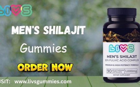 Shilajit for Mens Health: Why LIVS Gummies Are the Daily Wellness Boost Men Need