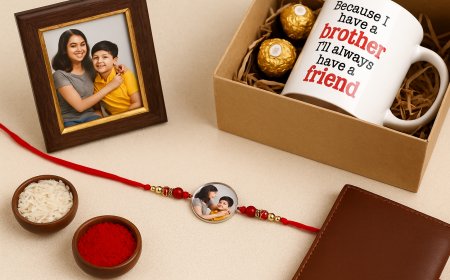 Celebrate Raksha Bandhan 2025 with Personalised Rakhi Gifts That Speak from the Heart