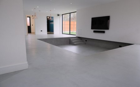Expert Painting Services and Microcement Flooring for Stylish, Low-Maintenance Design