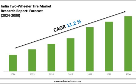 India Two-Wheeler Tire Market Forecast 2024–2030: Key Players, Trends & Outlook