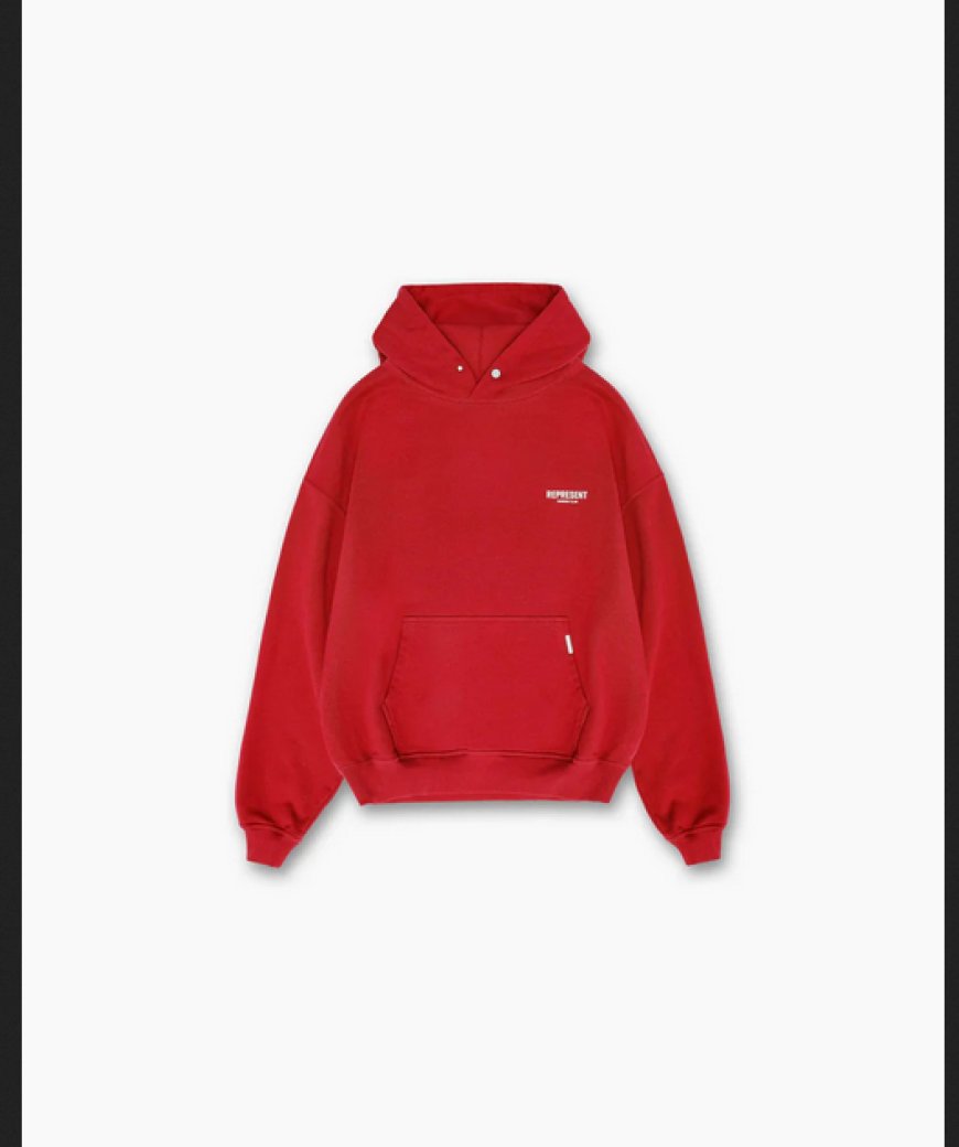 red represent hoodie: Bold Streetwear with Purpose