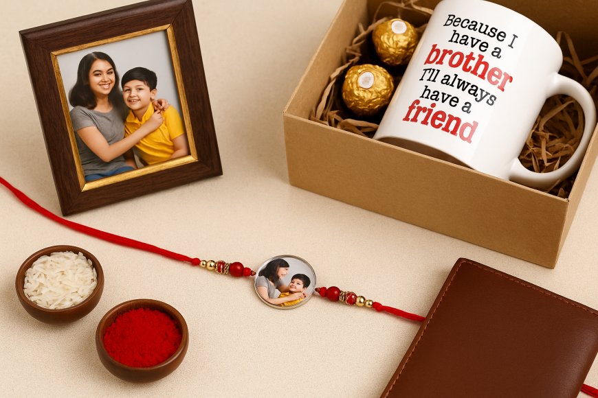 Celebrate Raksha Bandhan 2025 with Personalised Rakhi Gifts That Speak from the Heart