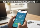 how to renew driving licence online