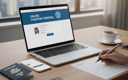 how to renew passport online