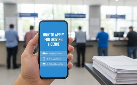 how to apply for driving licence