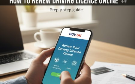 how to renew driving licence online