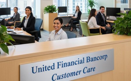 United Financial Bancorp Customer Care & Toll Free Number