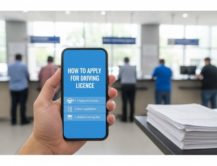 how to apply for driving licence