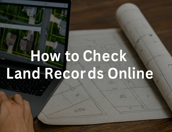 how to check land records online