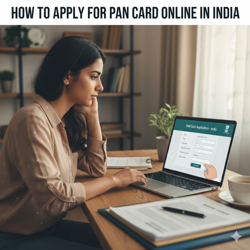 How to Apply for PAN Card Online in India 2025 Guide