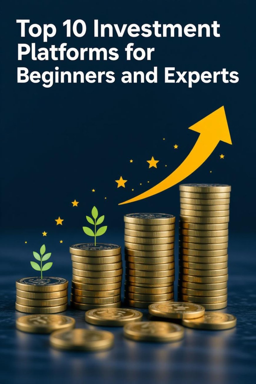 Top 10 Investment Platforms for Beginners and Experts