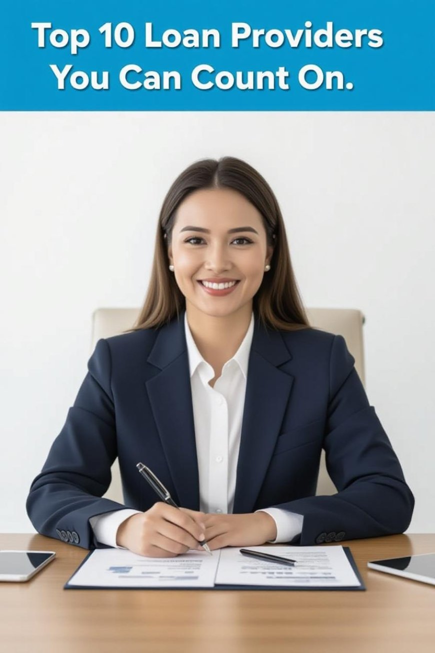 Top 10 Loan Providers You Can Count On
