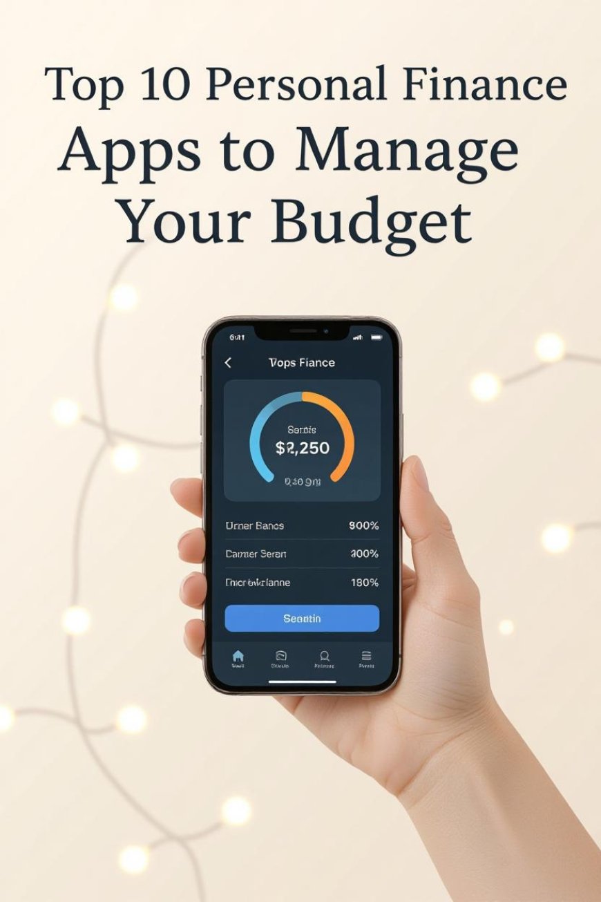 Top 10 Personal Finance Apps to Manage Your Budget