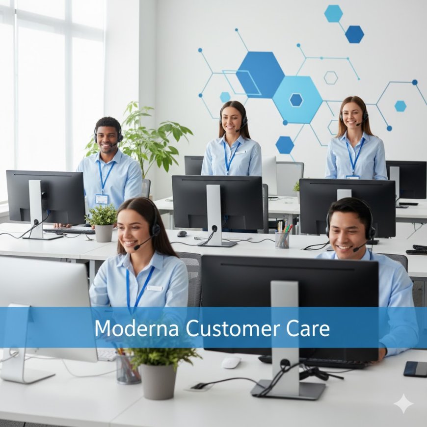 Moderna Customer Care & Toll Free Number