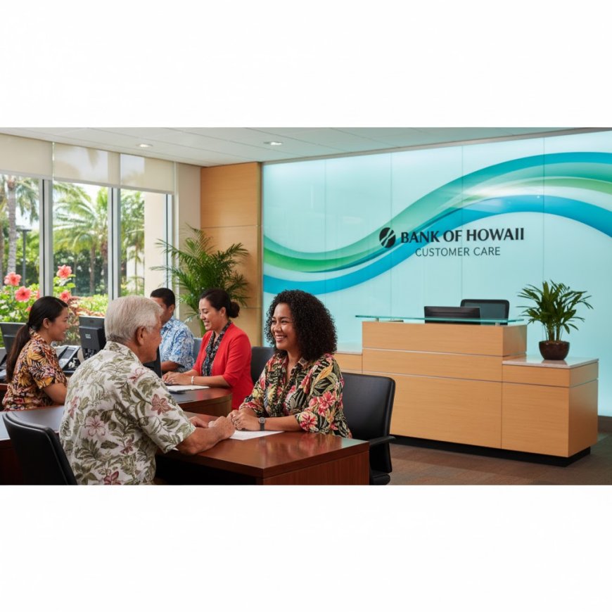 Bank of Hawaii Customer Care & Toll Free Number