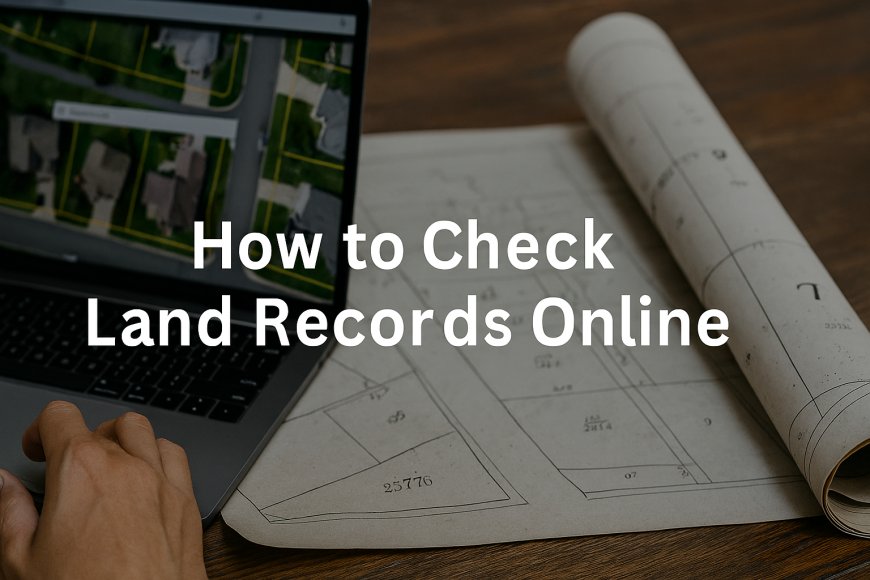 how to check land records online